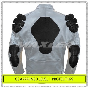 Blouson en cuir pour moto, vêtements de moto pour homme, vêtements de motocross, combinaison de course, vêtements de moto, blouson en cuir de locomotive - Product Image 5