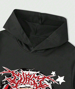 Ensemble de survêtement unisexe d'hiver respirant 100% coton, imprimé uni, design personnalisé, sweat à capuche et jogging streetwear - Product Image 4