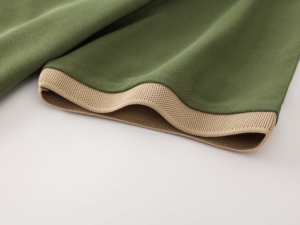 Camiseta de Golf Personalizada para Hombre, 100% Algodón, Tejido de Secado Rápido, Teñido, Diseño Desgastado, Logotipo Impreso por Transferencia de Calor - Product Image 4