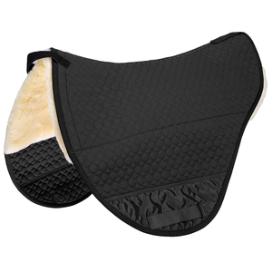 Almohadilla de Silla de Montar Inglesa Cuadrada Acolchada de Poliéster Suave y Transpirable de Alta Calidad Personalizable para Espectáculos Ecuestres - Product Image 1