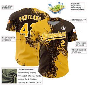 Custom <b>Baseball</b> Jersey Yourteams 00 Sublimated Print Moisture Wicking Short Sleeve Unisex Adult Team Name Number Front Back - Product Image 3