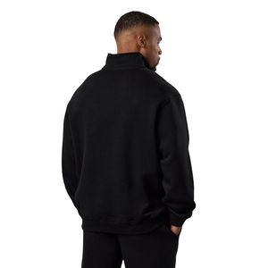 Mens <b>Thin</b> Quarter Zip <b>Jacket</b> Long Sleeve Relaxed Fit Athletic Pullover Casual Gym Sportswear Embroidery Windproof <b>Waterproof</b> - Product Image 2