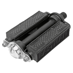 Pedal de Bicicleta Roadster para Bicicletas de 22 y 24 Pulgadas, Cuerpo de Acero Negro con Rodamientos de Bolas, Repuestos Duraderos para Bicicleta - Product Image 1