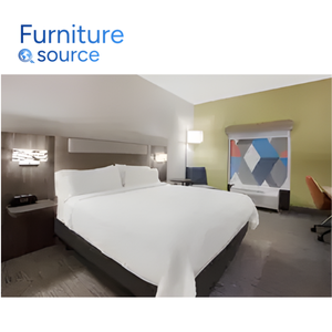 Muebles contemporáneos para hotel Holiday Inn-Juegos de muebles elegantes para hotel Acabado MDF/LPL-Producción OEM Fábrica de muebles para hotel - Product Image 3