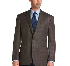 High Quality Daro Worsted TR Fabric Breathable Anti-static Business Casual 1 <b>Button</b> Single Breasted Notched Lapel 3 Pieces Men's - Product Image 5