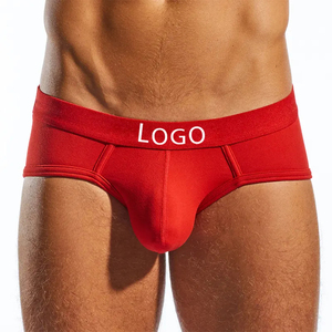 Men White Mid-Rise <b>Boxer</b> Briefs Spandex/<b>Polyester</b> Breathable Eco-Friendly Solid Knitted Waist Logo - Product Image 6