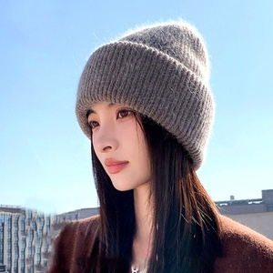 Gorro de Punto Jacquard de Mezcla de Lana al por Mayor de Fábrica, Gorro Holgado Tipo Calavera, Gorro de Invierno Cálido para Esquí, Unisex para Adultos - Product Image 4