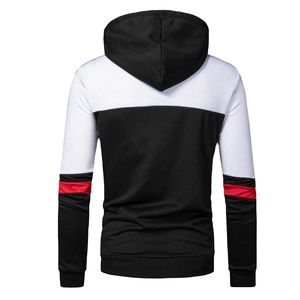 Sweat-shirt à capuche pour homme sur mesure, en coton lourd, couleur unie, décontracté, vente en gros d'usine - Product Image 2