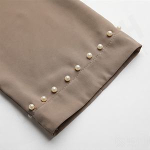 Thobe Thawb en gros, Abaya personnalisée, haut pour femmes grandes tailles, couleur personnalisée, élégant, longueur au sol, OEM, mode modeste - Product Image 5