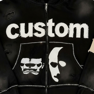 Wholesale <b>Cheap</b> Price Best Design <b>Light</b> Weight New Arrival Men Full Sleeves Men Embroidery Hoodies For Sale - Product Image 4