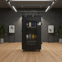 Nouvelle imprimante 3D FDM Goofoo Doo avec armoire de rangement pour 12 bobines de filament de 1,75 mm et 2,85 mm, câblée, garantie 1 an, compatible PEEK GFCFPLA, haute performance