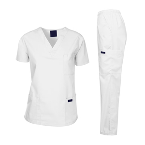 Wholesale Fabric Customized <b>Scrubs</b> <b>Sets</b> For Adults New Arrival Hospital Wear Ladies Nursing <b>Scrubs</b> Doctor Uniform - Product Image 1