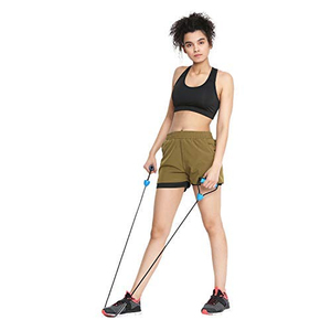 Shorts de sport sans couture taille mi-haute pour femme, respirants, séchage rapide, anti-plis, extensibles dans 4 directions, grandes tailles, logo OEM 100% - Product Image 2