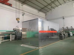 เครื่องอบแห้งผักผลไม้ปลาด้วยอุณหภูมิสูงสำหรับการค้าพร้อมส่วนประกอบหลักของมอเตอร์เครื่องยนต์ PLC - Product Image 5