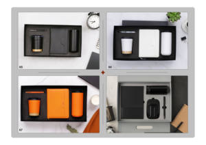 Set de Regalo Liviya Premium: Cuaderno de Cuero PU con Grabado, Bolígrafo Personalizado y Vaso de Acero Inoxidable para el Día del Padre - Product Image 4