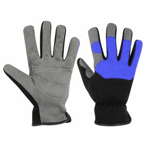 <b>Synthetic</b> <b>Leather</b> Amara Mechanical Work Gloves High Quality Heavy Duty Anti Slip Heat Resistant Hand Protection Gloves - Product Image 2