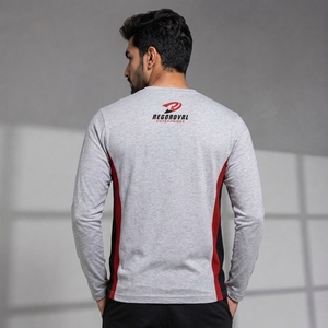 Camiseta de manga larga para hombre, de algodón transpirable, corte moderno, estilo cómodo para el día a día, suave y versátil. - Product Image 5