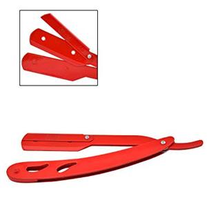 Professional Barber Folding Shaving <b>Razor</b> Gold Single Half Blade Straight Edged <b>Razors</b> with Custom Logo <b>Men</b> Barber Edge <b>Razor</b> - Product Image 4