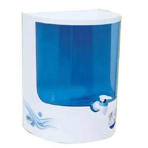 Purificateur d'eau Aqua Dolphin Blue RO avec réservoir de 9 L, corps en ABS de qualité alimentaire, système de purification à montage mural ou sur comptoir - Product Image 1