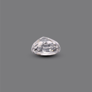 Natural White Zircon 4.25 Carat Loose Gemstone for Fine Jewelry - Product Image 3
