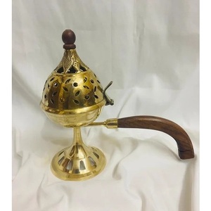 Quemador de Incienso de Latón Indio Hecho a Mano para Rituales y Reuniones Familiares, Templo Religioso, al por Mayor y Barato Directo de Fábrica - Product Image 4