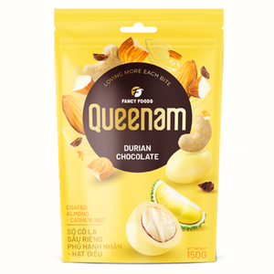 Venta al por Mayor, Fabricación y Comercialización OEM/ODM, Chocolate Halal con Durian, Nueces de Almendra y Anacardos Cubiertos de Chocolate, 150G, Envío Directo Global - Product Image 1