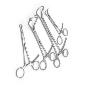 Pinces de réduction à tête sphérique multi-dents pour maintien d'os, 4 pièces, en acier inoxydable, pour chirurgie orthopédique vétérinaire - Product Image 2