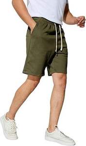 Shorts en molleton de coton pour hommes, logo personnalisé, vêtements décontractés, marque privée - Product Image 3