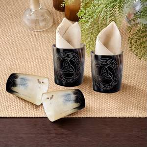 Verre à boire en corne polie de forme naturelle, écologique et de haute qualité, au style rustique, pour les passionnés du Moyen Âge, verres à bière FAIZA CRAFT - Product Image 6