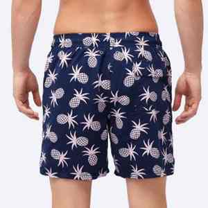 Shorts de plage vintage de haute qualité 100% coton délavé au soleil avec cordon de serrage, shorts de sport et de course avec poches pour hommes - Product Image 5