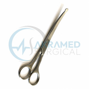 17cm Curved Pet Grooming <b>Scissors</b> Stainless Steel <b>Dog</b> Cat Hair Trimming Shears Veterinary Grooming Tool CE ISO Certified - Product Image 5