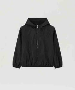Unisex Black Hooded <b>Soft</b> <b>Shell</b> <b>Jacket</b> Water Resistant Zip Fly Elastic Waist Loose Fit All Seasons Outdoor Wear <b>Jacket</b> - Product Image 1