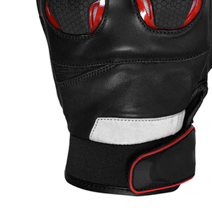 Gants de baseball en cuir d'été antidérapants et respirants avec sangle de poignet réglable, conception à doigts complets, pour main droite/gauche - Product Image 2