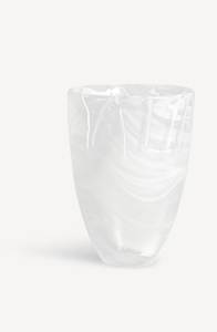 Vase à fleurs de table personnalisable, design moderne, motif tourbillon aquatique, fait main, écologique, imperméable, surface en résine époxy - Product Image 5
