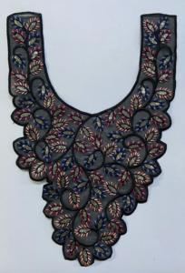 Exquisite Embroidery <b>Patches</b> Floral Beaded Designs Custom Applique Honey Lace Women Dresses Wedding Wear <b>Sew</b>-<b>On</b> Home Textiles - Product Image 5