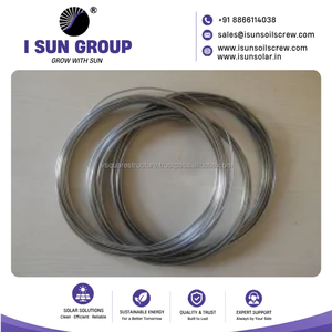 Alambre de Zinc a Precio de Fábrica, 0.75mm-8mm, Rollo de Alambre Galvanizado Recubierto de Zinc para Atar y Cercar - Product Image 2