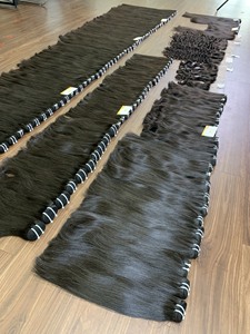 Venta al por mayor de pelo Remy ondulado natural alineado con cutícula completa vietnamita, extensión a granel, procesamiento químico de alta calidad, barato - Product Image 5