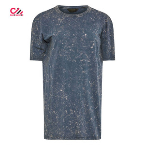 Hot Sale Summer Fashion Trendy Women's T-<b>shirts</b> Color <b>Tie</b> <b>Dye</b> Long T-<b>Shirt</b> Best Quality Women T-<b>shirts</b> - Product Image 1