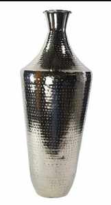 Vase à fleurs créatif en fer martelé, forme bourgeon, doré, écologique, pièces d'appoint décoratives modernes pour la maison et le bureau - Product Image 3