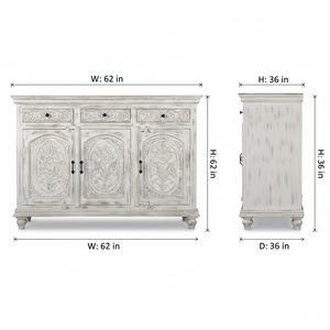 Premium Quality Elegant <b>Sideboard</b> Storage Cabinet with Premium Materials for Dining Room Available At Best Market Price - Product Image 4