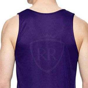 Athletic Fit Casual Men's Knitted Tank <b>Top</b>-Breathable 100% Cotton for Training Fitness & Active Lifestyle - Product Image 5