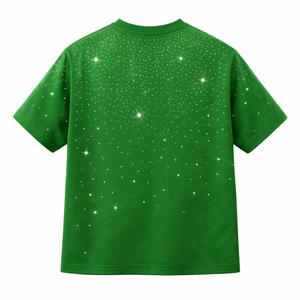 เสื้อยืดผู้ชายประดับเพชร ราคาถูก คุณภาพสูง ดีไซน์ใหม่ ขายดีที่สุด ขายส่งเสื้อยืดผู้ชายประดับเพชร - Product Image 4