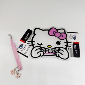 Novedad: Herramientas para Pestañas Lucky Lash, Diseño Hello Kitty, Placas Acrílicas para Pestañas, Placa Magnética Moderna para Extensión de Pestañas, Herramientas de Belleza Duraderas - Product Image 3
