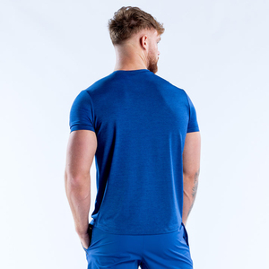 เสื้อยืดออกกำลังกายผู้ชายขายส่ง แห้งเร็ว แขนสั้น คอกลม เสื้อยืดวิ่งผู้ชาย ซับเหงื่อ เสื้อยืดออกกำลังกายผู้ชาย - Product Image 3