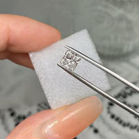 Pierre précieuse de laboratoire de qualité supérieure, taille Princesse, couleur D, clarté VVS2 VS1, certifiée IGI, modèle RI-354, pour la fabrication de bijoux, beauté rare