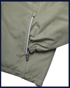 Chaqueta Cortavientos Ligera Tipo Anorak con Capucha con Cordón Ajustable y Media Cremallera para Mujer - Product Image 4