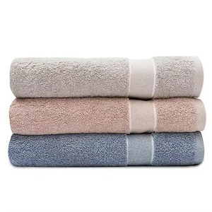 Serviette de Bain Premium en Coton Épais à Séchage Rapide Ultra Absorbante Douce au Toucher Couleur Unie pour Spa – Vente en Gros - Product Image 6