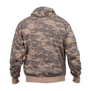 Custom logo Zip up Hunting Hoodie Camouflage Embroidered Patch Hunting Hoodie Real Tree <b>Camo</b> Zipper hunting Hoodie - Product Image 4