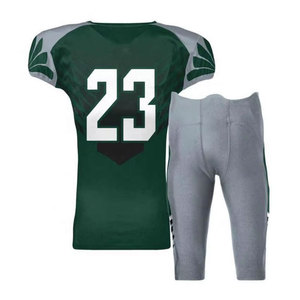 Uniforme de Fútbol Americano al Por Mayor con Material de Secado Rápido, Poliéster 100% Premium, Transpirable, Antibacterial, con Logotipo Personalizado - Product Image 5