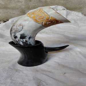 Taza de Vidrio Hecha a Mano, Ecológica, Reutilizable, de Gran Capacidad, Apta para Lavavajillas y Microondas, para Café, Té, Cerveza, Vajilla Rústica - Product Image 4